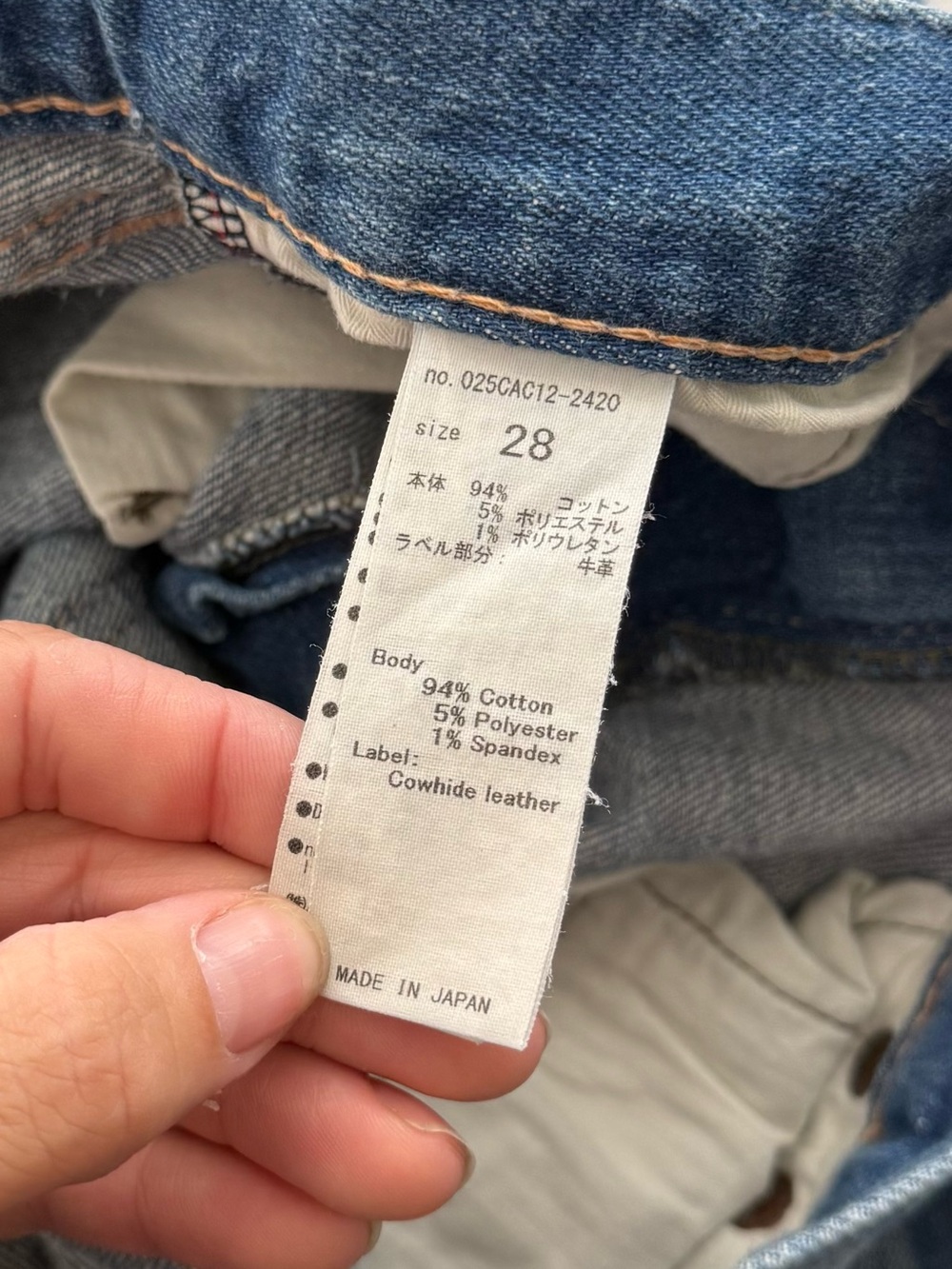 MOUSSY MV Lenwood Skinny Distressed Jeans in Blue Size 28 - Picture 7 of 11